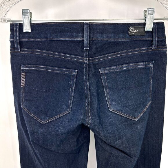 PAIGE LAUREL CANYON BOOTCUT LOW RISE DENIM JEANS - 26 - USA MADE! - Picture 8 of 9